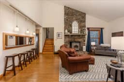 Stone Fireplace Home with Hot Tub & Club Access - Image 2