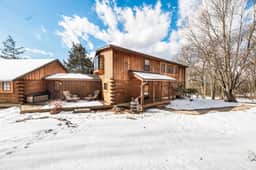 Custom Log Cabin, Hot Tub, Fire Pit & Wood Stove - Image 2
