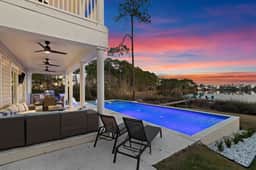 Oyster Lake Estate with Pool, Dock & Golf Cart - Image 3
