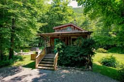 Creekside Cabin with Hot Tub & Wood-Burning Stove - Image 2