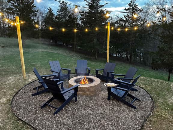Custom Log Cabin, Hot Tub, Fire Pit & Wood Stove - Image 3