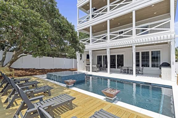 Grayton Home with Pool, Rooftop Deck & Fire Pit - Image 3