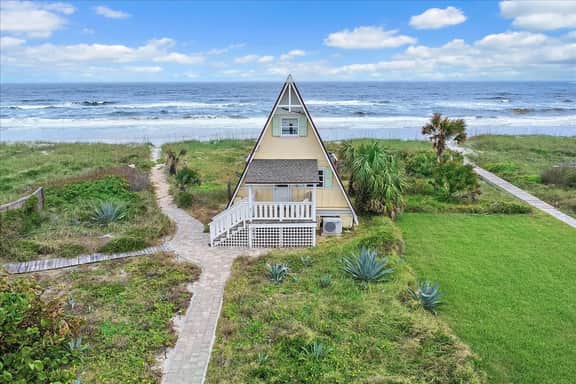 Dune House A-Frame with Loft & Oceanfront Views - Image 2
