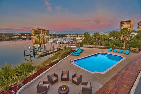 Harborfront Home with Pool, Dock & Tiki Cruise - Image 1