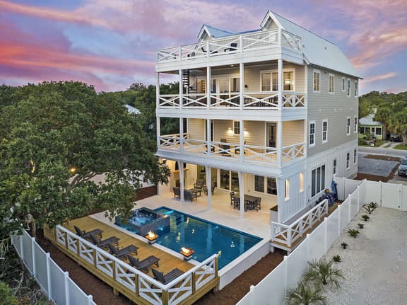Grayton Home with Pool, Rooftop Deck & Fire Pit - Image 1