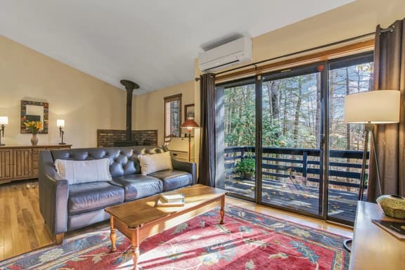 Condo with Fireplace & River Views, Mill Run - Image 1