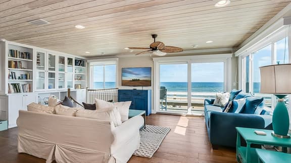 Sandy Dunes Home, Wraparound Deck & Beach Walk - Image 1