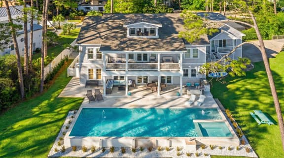 Oyster Lake Estate with Pool, Dock & Golf Cart - Image 1